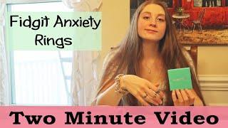 FIDGET ANXIETY RINGS🌞Women’s Spinner Ring Alextina Review👈