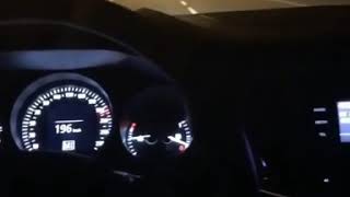 Araba Snapleri̇ 1.3 Tce 140Bg Megane Hiz Denemesi̇ Gece 200 Hiz
