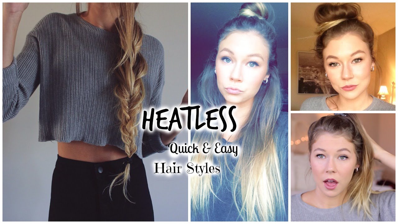 Quick and easy hair styles Quick and easy hair styles