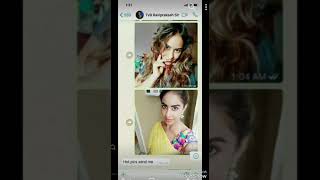 Sri Reddy Vs Ranku Prakakash Chat