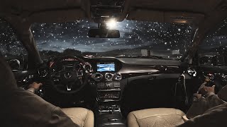 Gece Sürüşü Mercedes W212 Fl E180 Far Headlight Led, Ambi̇yans İnceleme Ve Test