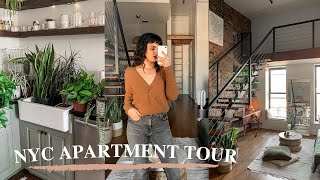NYC Loft Apartment Tour - Clinton Hill, Brooklyn ($3,000 studio loft) ✨