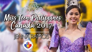 Miss Teen Philippines Canada 2017 - Jenna Ramos
