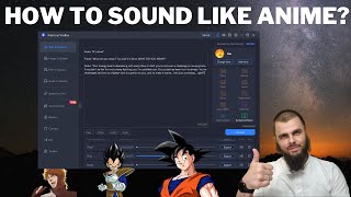 How to sound like anime character using Text to Speech AI Software I iMyFone Vox