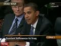 Obama Questions Petraeus and Crocker