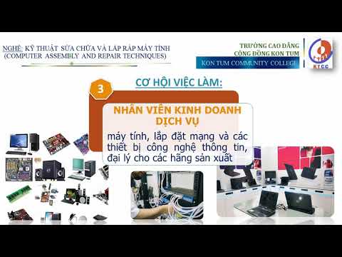 Ngành Kỹ thuật sửa chữa lắp ráp máy tính