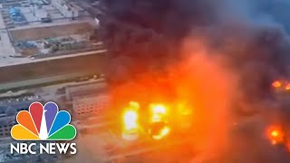 Deadly Blast Rips Through Chemical Plant In China | NBC News