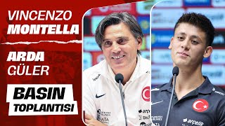 Türkiye-İspanya Vincenzo Montella Ve Melih Arda Güler Maç Önü Basın Toplantısı