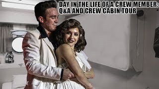 Q&A With The Crew - Day in the Life on a Cruise - Crew Cabin Room Tour - Liberty Of the Seas