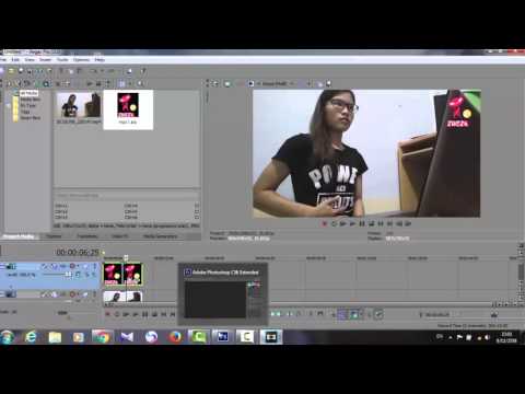 สอนใส่โลโก้ & ป้ายชื่อ Sony Vegas Pro 13