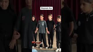 Deprem Anı Okulda