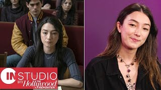 The Society Star Natasha Liu Bordizzo Debunks Biggest Fan Theories In Studio