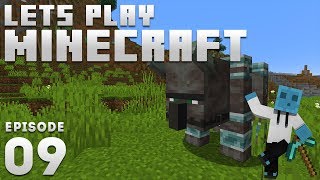 iJevin Plays Minecraft - Ep. 9: FIRST RAID! (1.14 Minecraft Let's Play)