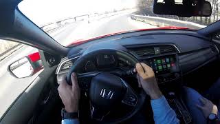 Cum se tine volanul in mana. Honda Civic 1.5 benzina @ 180 cp POV