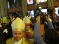 Obispo Juan Barros ingresa a catedral de Osorno en medio de incidentes