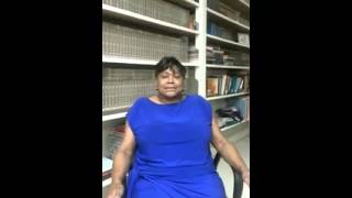 Pastor Sylvia Mickens healed & learned so much from Divine Healing Technician training SC