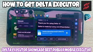 How To Download Delta Executor Ios Using Scarlet Ipa Signer Best Roblox Mobile Executor For Ios