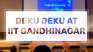 Deku Deku Folk Song Boys Dance Rocks At Iit Gandhinagar