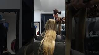Coloquei Um Mega Hair Maior,Loiro Escuro