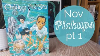 Nov 2017 Anime & Manga Pickups pt 1 || War & Waves