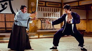 Bruce Lee Avenges His Master And Beats Up Karatekas 4K