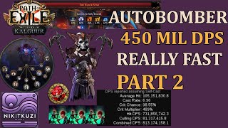 Poe 3.26 Cwdt No Ward Build Lightning Conduit Autobomber Fast Build Insane Dps Part 2