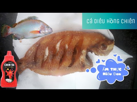 Cách chiên Cá Diêu Hồng (Fish Fry) Giòn - Không bị văng dầu | ẨM THỰC Hiếu Đen