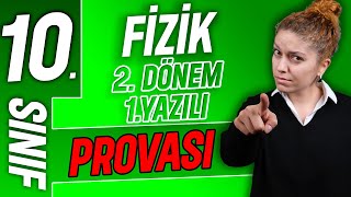 10.Sınıf Fizik 2.Dönem 1.Yazılı Örneği - Meb Senaryosu Yeni̇ Müfredat 2025 Pdf