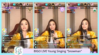 Bigo Live Young Singing Snowman Live App