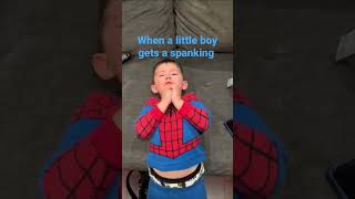 When Little Boys Get Spankings