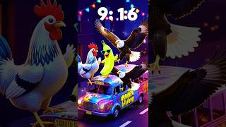 Chicken Banana Dance At Bus
