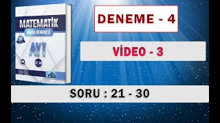 Pes Ayt Matemati̇k Deneme - 4 Vi̇deo - 3