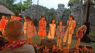 Keiki, Upstage Performance At Alii Luau