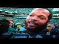 Michael Bennett post-game interview