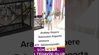 Zahide Yetiş Arabayı Kaporta Ustasına Göstermişim Komik