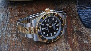 Rolex Submariner Date Two Tone Steel And D Black 116613Ln