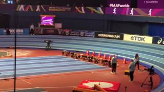 Michelle Lee-Ahye World Indoor Champs 2018