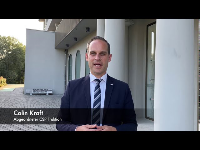Backstage Blog #1 mit Colin: "Start der Sitzungsperiode 20/21" | CSP Ostbelgien