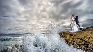 Craziest Real Wedding Day Beach Shoot Ever Woff Camera Flash W Flashpoint Rl600B & Sony A7Ii