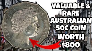 Australia Rare 50c Coin worth $800! | 2000 Incused Millennium 50 cent Coins $$$ 