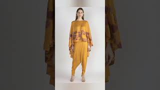 Tulip Pant Trouser With Stylish Top Tulip Shalwar..