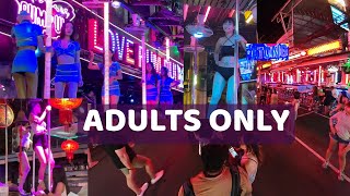 Adult Night in Bangkok | Biggest adult entertainment street in the world | PHUKE