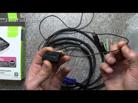 IOGEAR 2 Port USB Cable KVM Switch with Audio and Mic Review