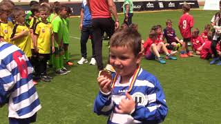 Cei mai mici fotbali?ti au cucerit Sports Festival