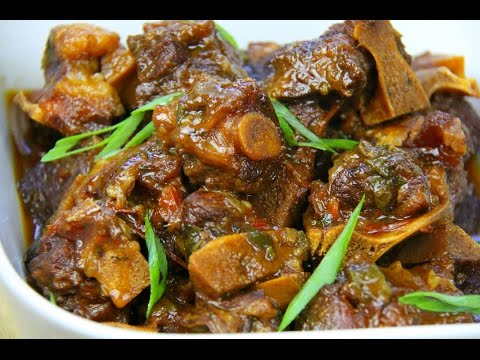 VIDEO : warning! the best stewed oxtails recipe | caribbeanpot.com - learn how to make the most succulent stewedlearn how to make the most succulent stewedoxtailswith simple step by step instructions from gourmand award winning ...