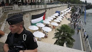 Paris'te Tel Aviv-Gazze Gerginliği