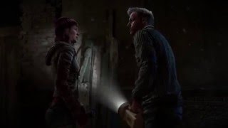 Until Dawn Chris Scares Ashley No Subles