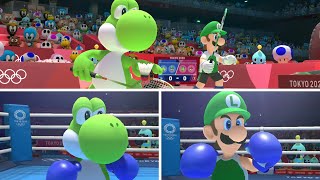 Mario & Sonic At The Olympic Games Tokyo 2020 Yoshi Luigi - Badminton & Boxing