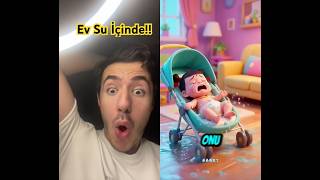 Bebeğin Göz Yaşları Küçük Kızıda Ağlattı Her Yer Sel