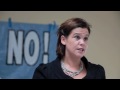 Mary Lou McDonald at Shannon International Peace Conference 5th September 2009.